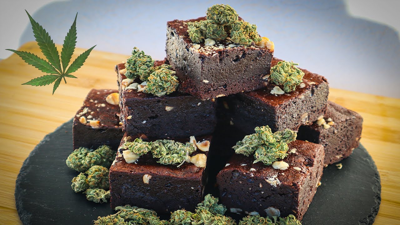 BROWNIE DE CANNABIS 🥦 con MANTEQUILLA / ACEITE COCO / VEGANO