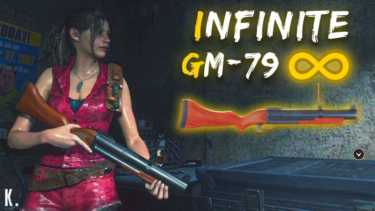 INFINITE GM-79 GRENADE LAUNCHER | Full Gameplay | Resident Evil 2 Remake