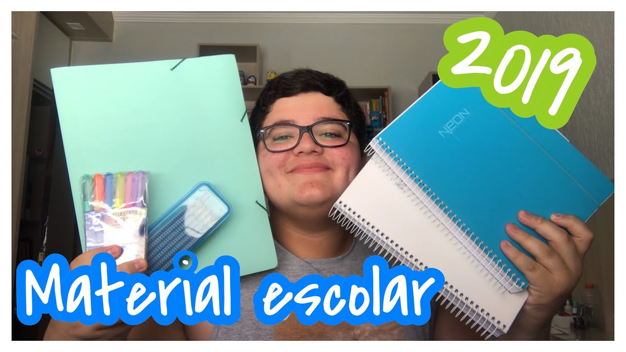 MEU MATERIAL ESCOLAR 2019