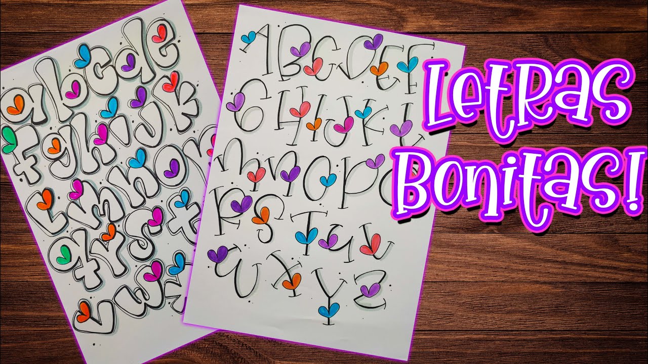 🥰ABECEDARIOS 🥳 - Letras bonitas 💞 / 📝Aprende Paso a Paso💌