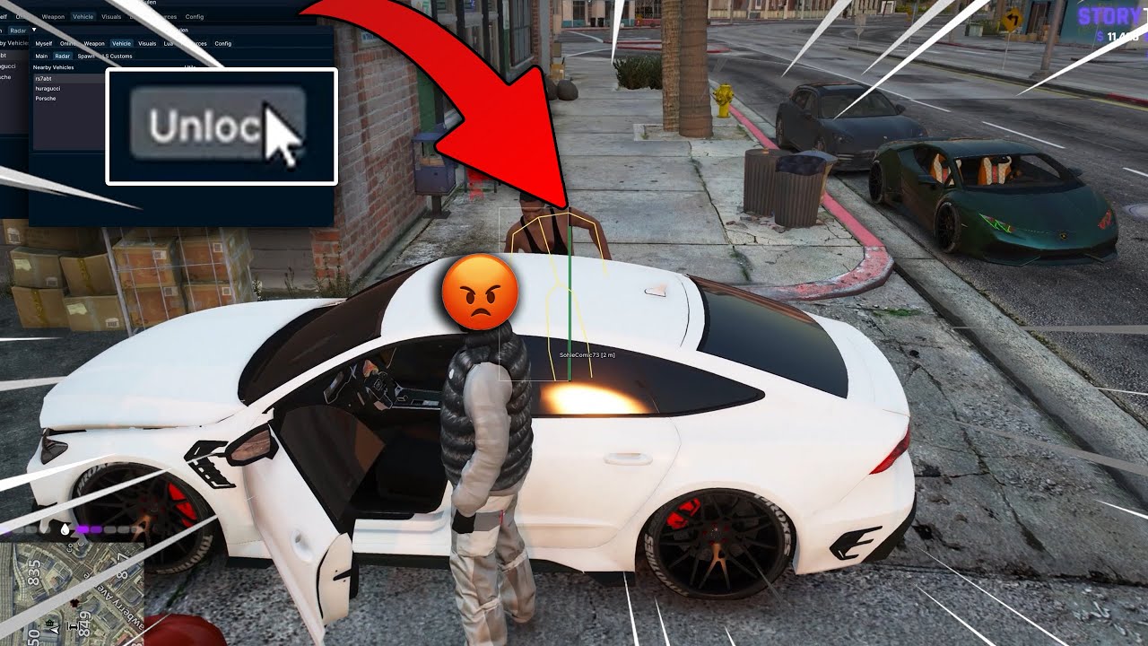 FAHRZEUGE mit MODMENÜ klauen | Achtung ich MODDE 4