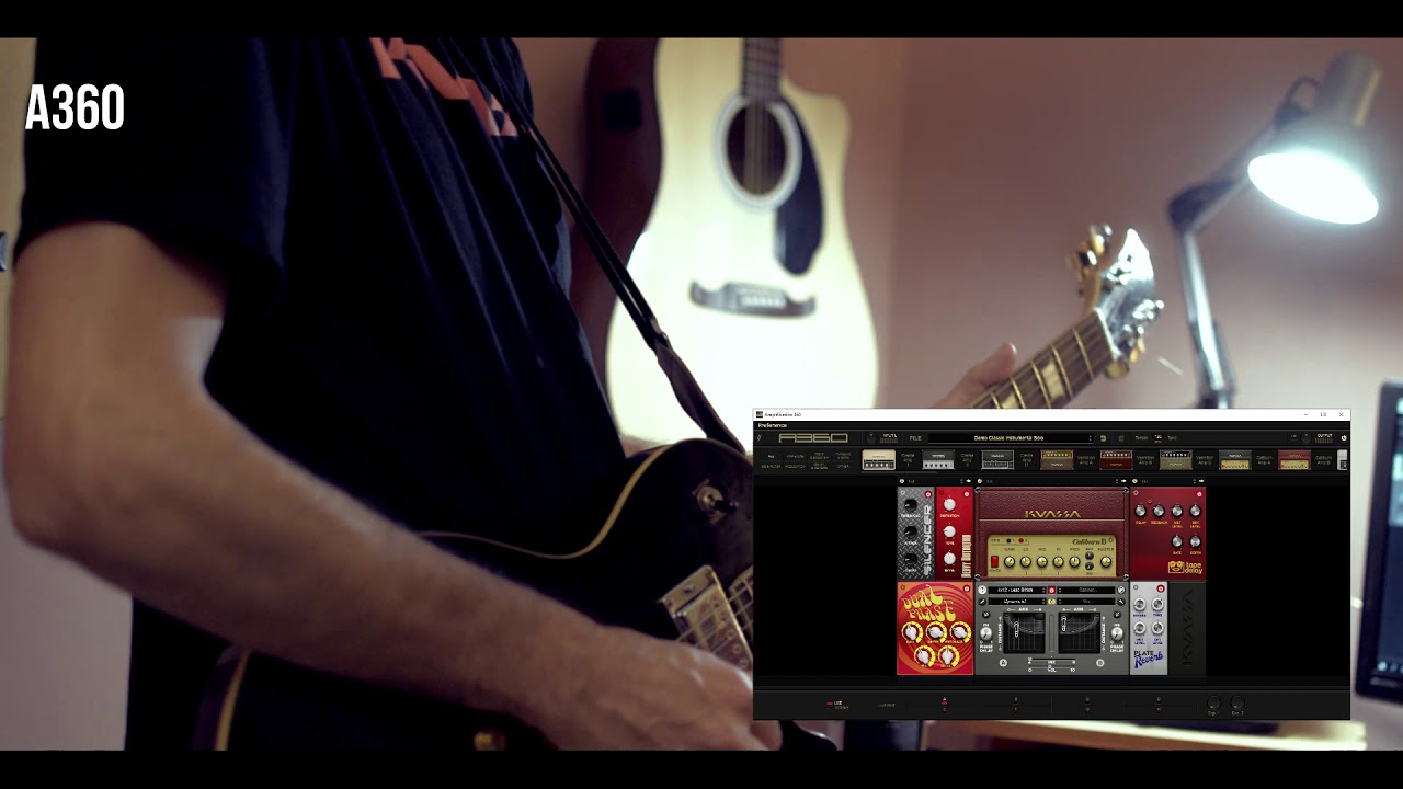 Amplifikation 360 - Classic Instrumental with Dual Phaser - Demo