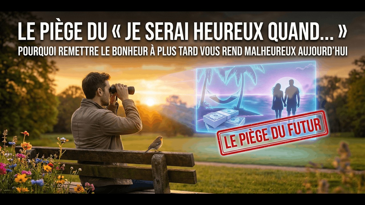 Le piège du «je serai heureux quand…» Pourquoi remettre le bonheur à plus tard vous rend malheureux