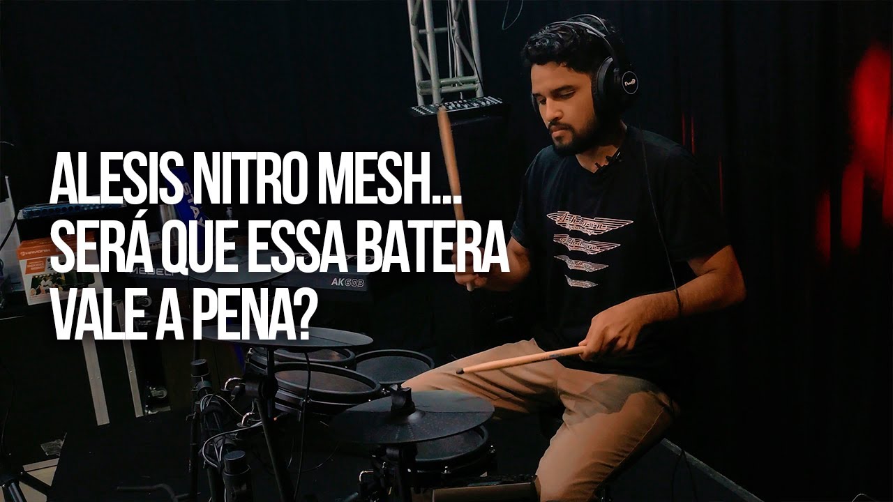 VIDEO REVIEW | BATERIA ELETRÔNICA ALESIS NITRO MESH | DRUM ALESIS NITRO MESH
