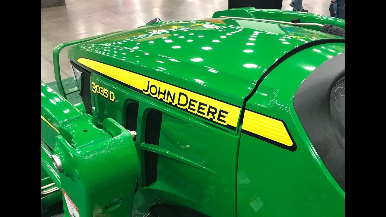 New John Deere 3D tractors! 3035D