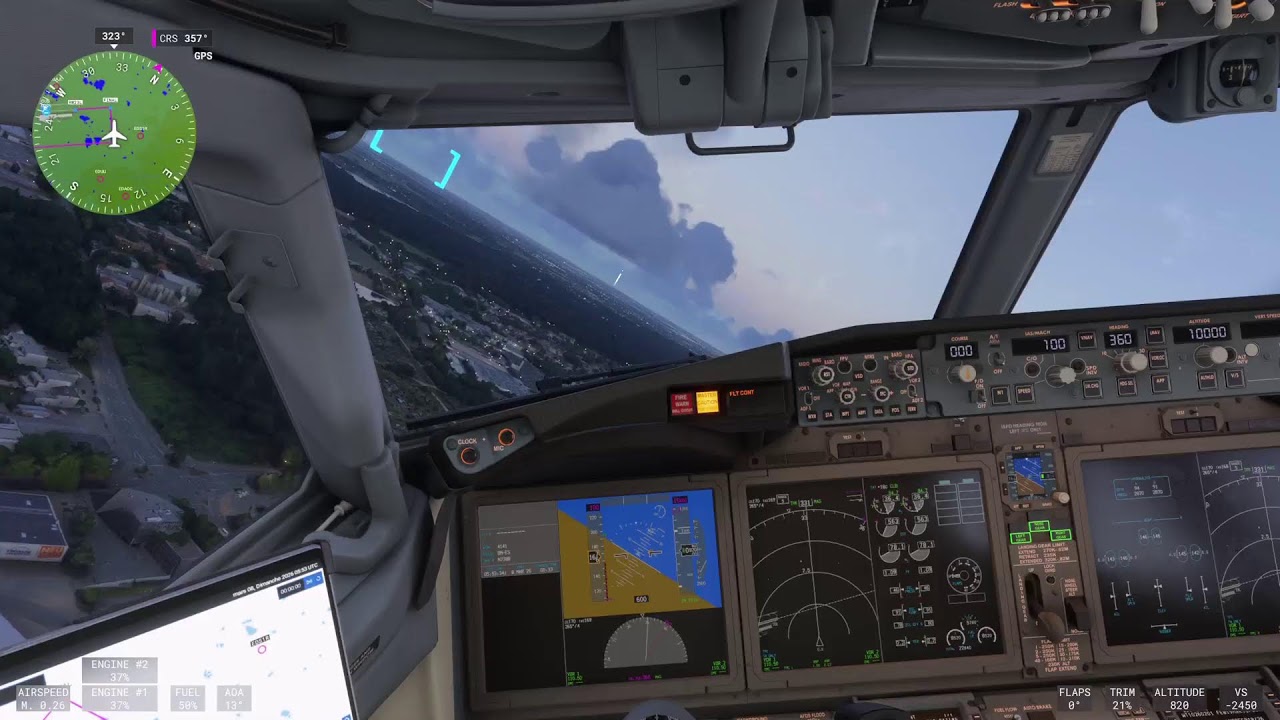 [LIVE  Flight Simulator+ 400 ABOS+ like + BE