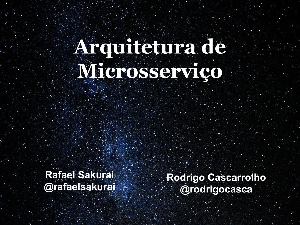 Arquitetura de Microsserviço