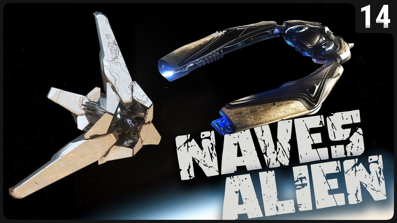 NAVES ALIEN. Tecnologia alien adaptada a humanos - STAR CITIZEN