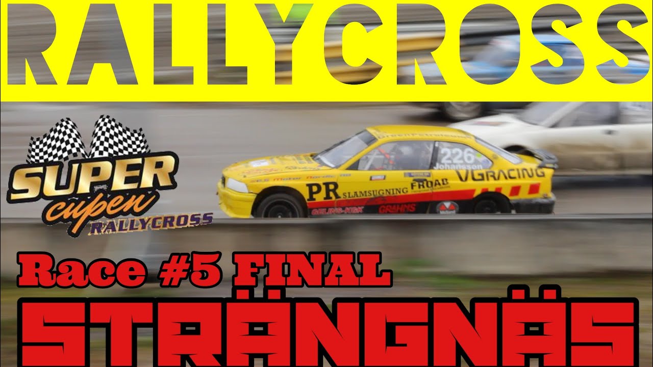 Supercupen Strängnäs 2019 FINAL Rallycross [RLOG]