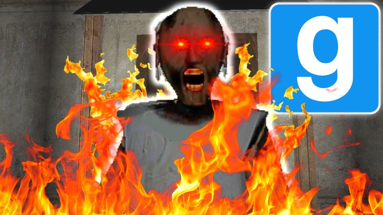 WE SET GRANNY'S HOUSE ON FIRE IN GMOD! | Multiplayer Garry's Mod Gameplay
