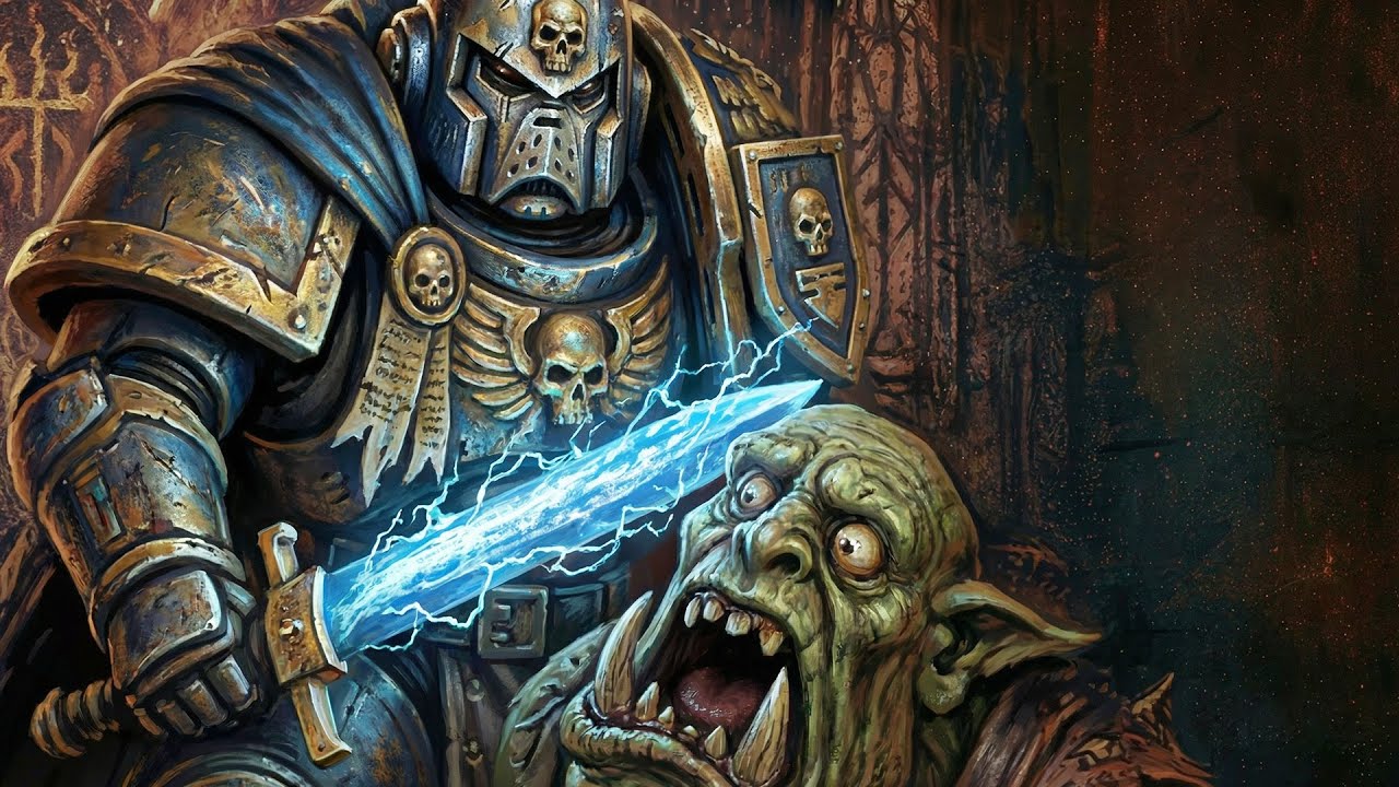 Ужасающая судьба серого рыцаря в Warhammer 40K!