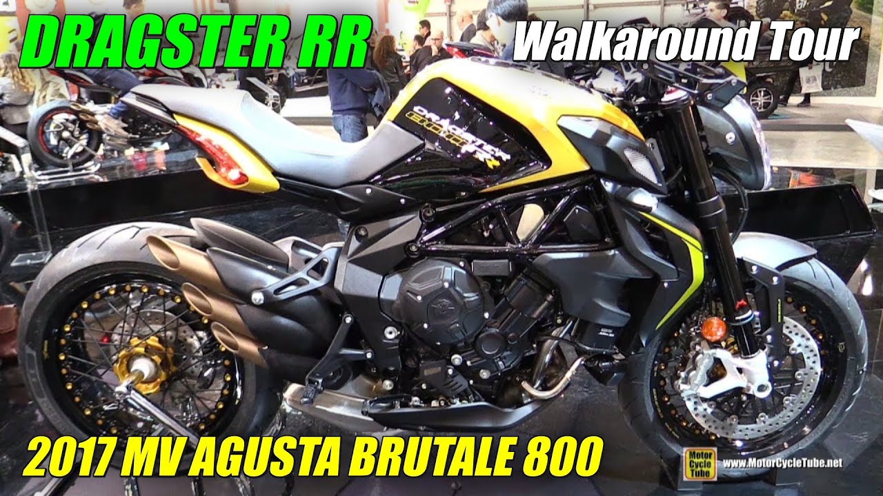 2017 MV Agusta Brutale 800 Dragster RR - Walkaround - 2016 EICMA Milan