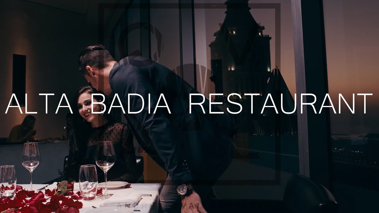 Alta Badia - Italian restaurant advertisement