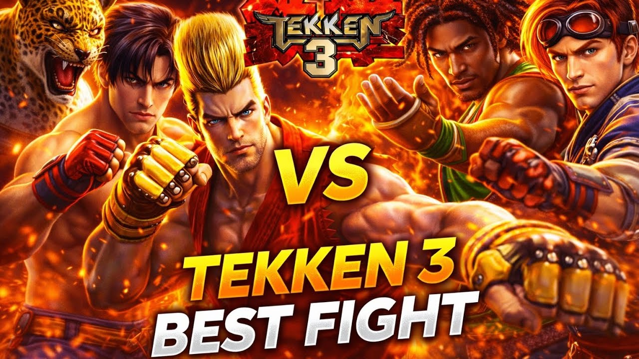 Teken 3 Best  Gameplay Paul Vs Jin  Eddy King Howarang Next Level Fight | CampMasterZone