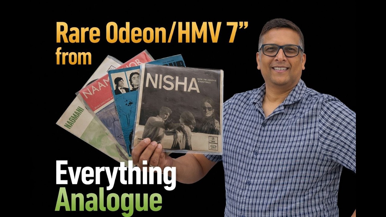 Bollywood Odeon labelled seven inch Records - Episode 3 !