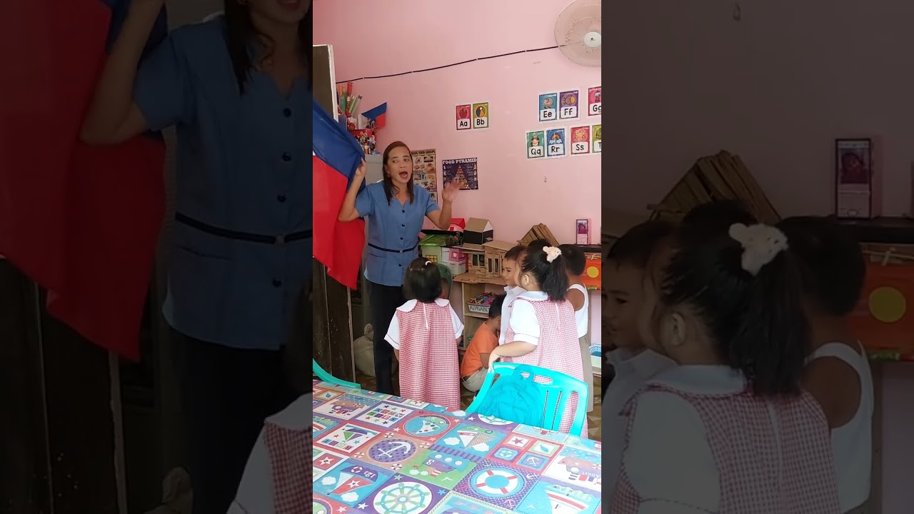 Papasok na ang magpipinsan sa Day Care Center titser nila ay si mam Alice Ramos
