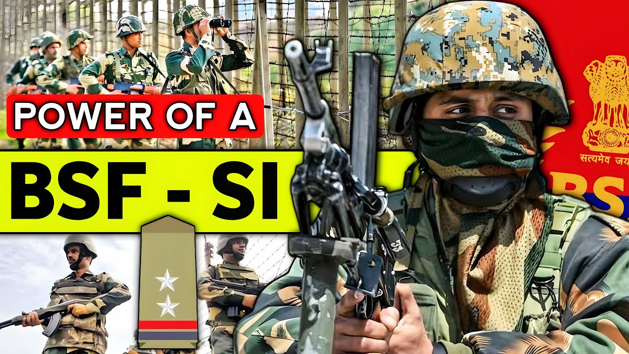 Power Of A BSF Sub-Inspector