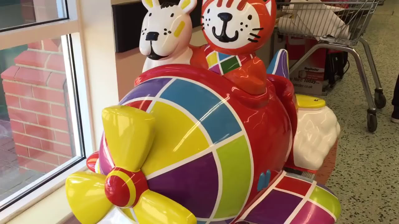Детский аттракцион «Northern Leisure Poppy Cat Plane»