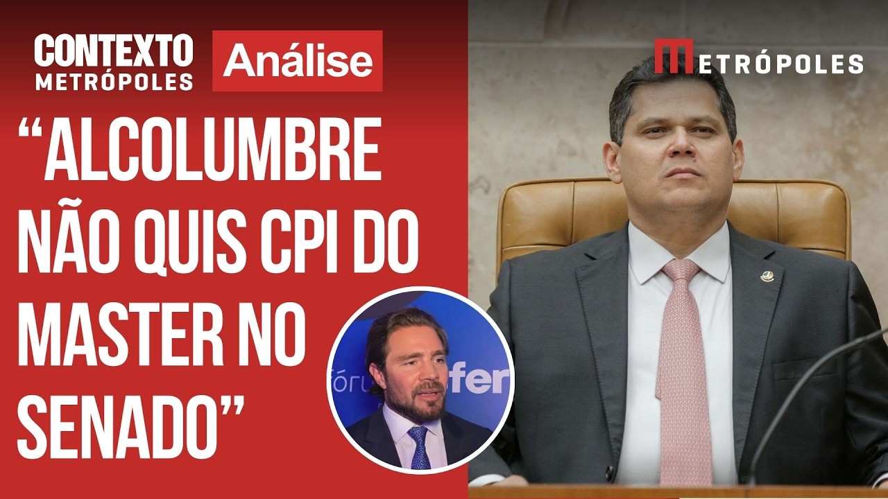 Alcolumbre barrou CPI do Banco Master? Entenda papel de presidente do Senado na pol&ecirc;mica