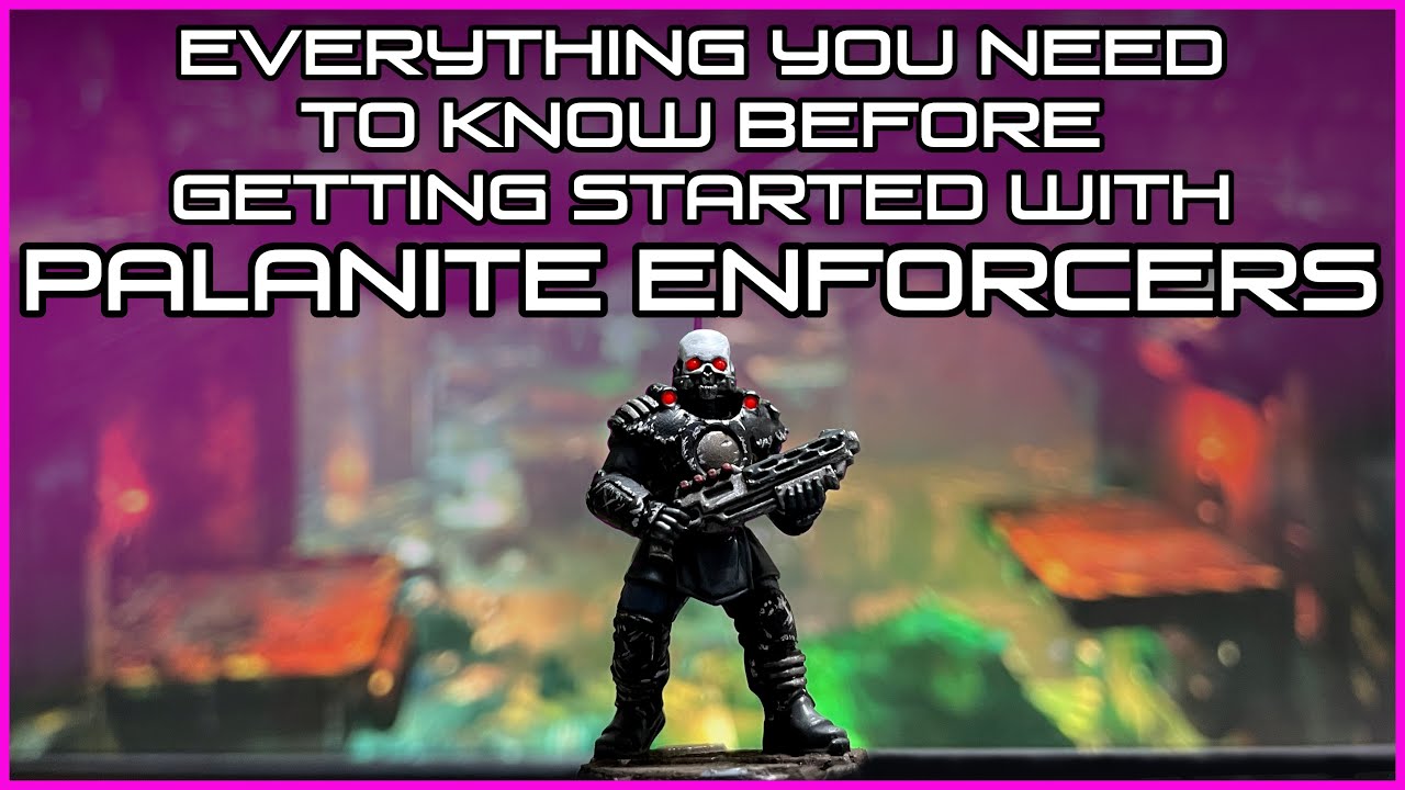 Introduction to PALANITE ENFORCERS - Getting started in NECROMUNDA!