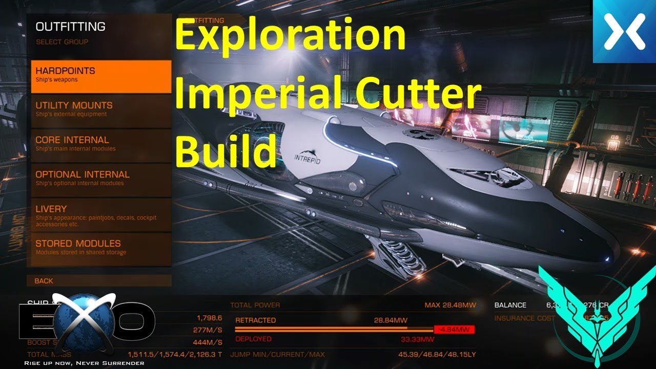 Elite Dangerous - **Updated** Exploration Imperial Cutter Build