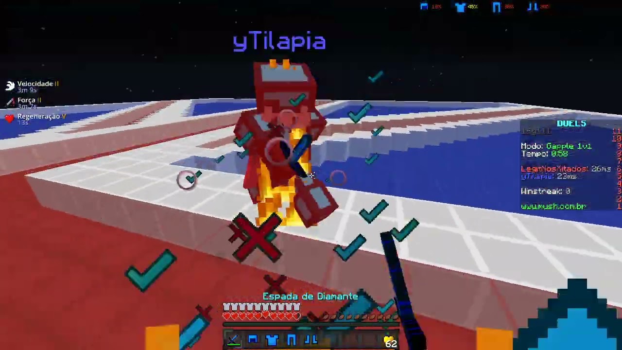 xitado no gapple do mush mc