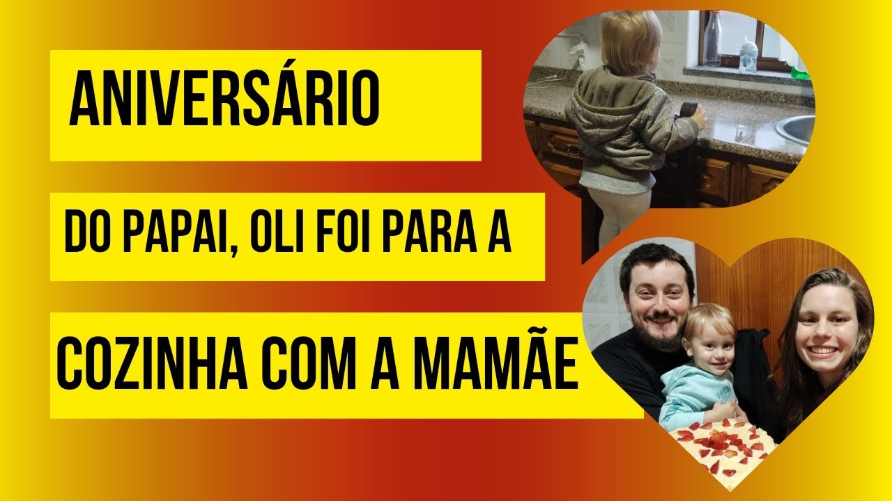 Ep 24 Oli na cozinha com a mamãe! Preparamos um bolo surpresa para o papai ❤️