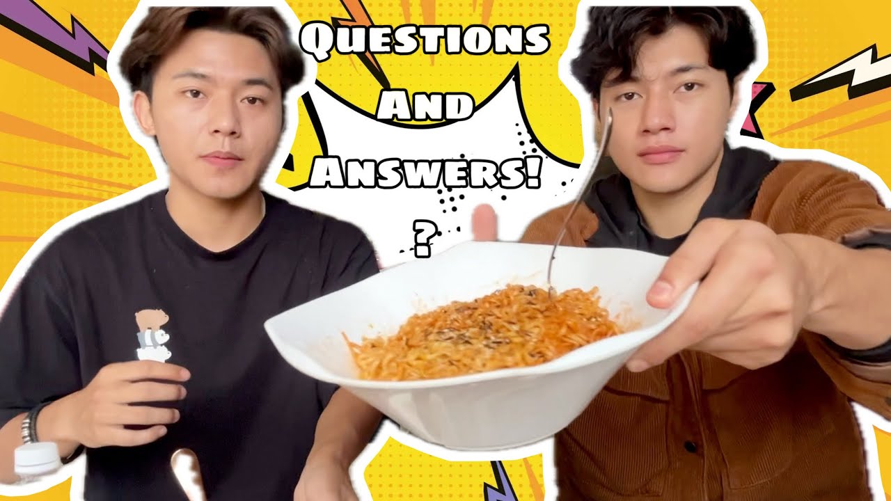 Q&A + SPICY MUKBANG 3x 🍜🔥 | Frankie & Rinzuala