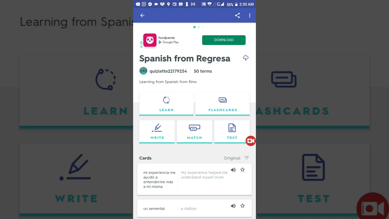 Acquiring Spanish from Regresa