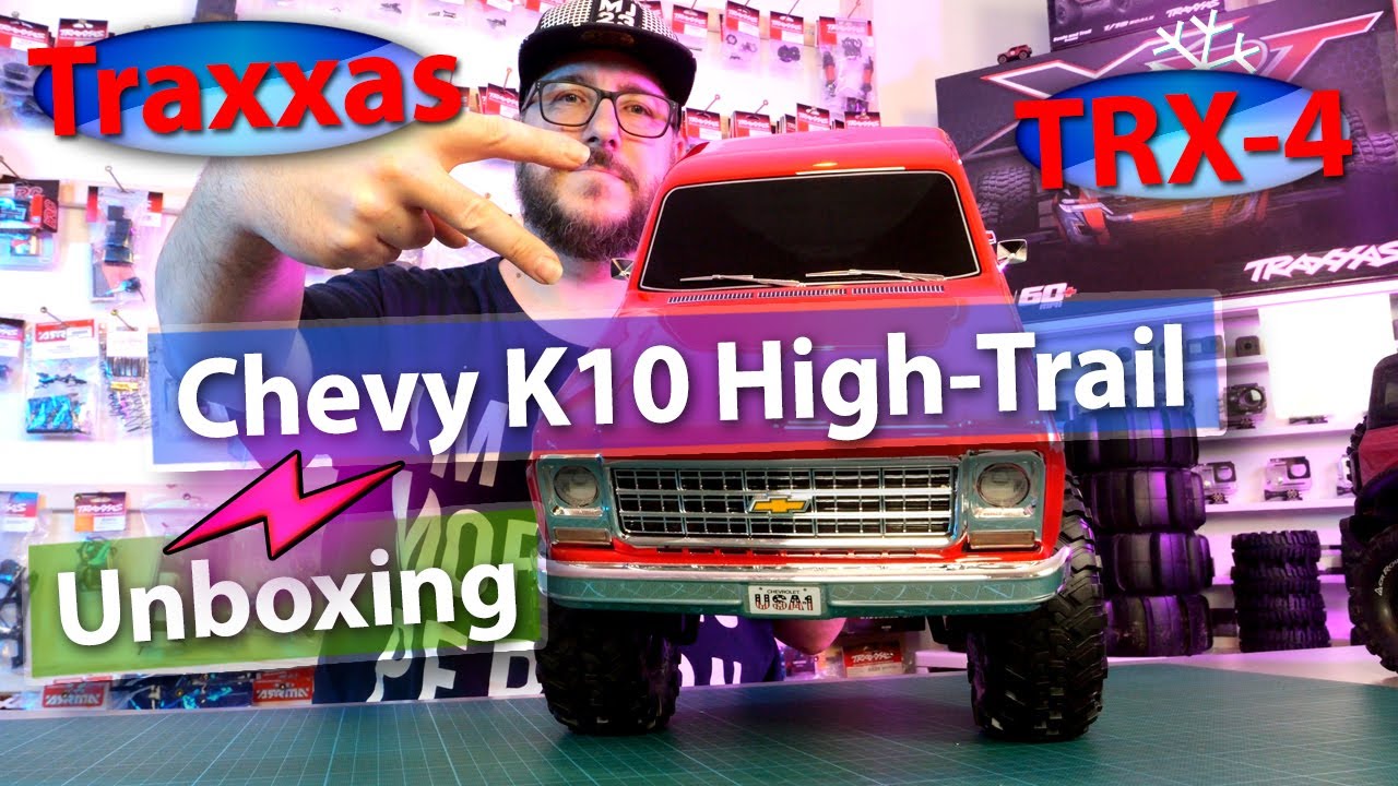 #Traxxas TRX-4 Chevy K10 #High-Trail #Crawler #Unboxing
