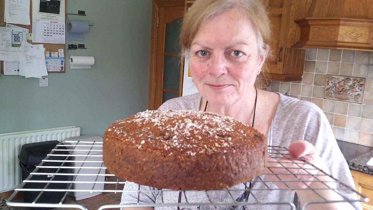 Delicious wheaten/date bread & sneek peek of hot cross buns!