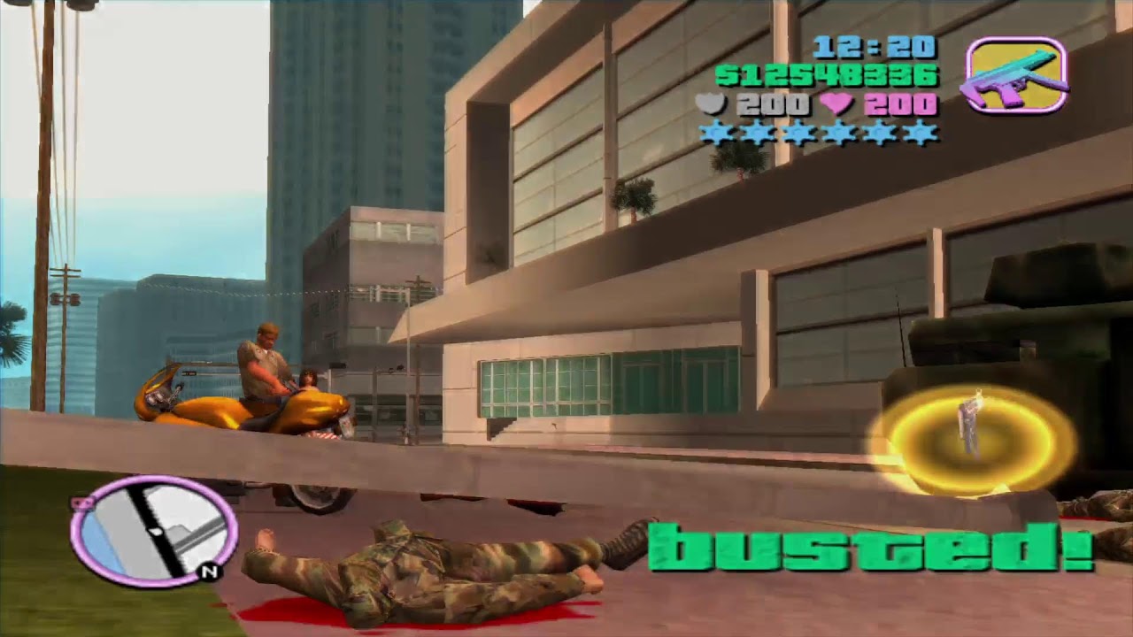 GTA Vice city: Beach guy Rampage