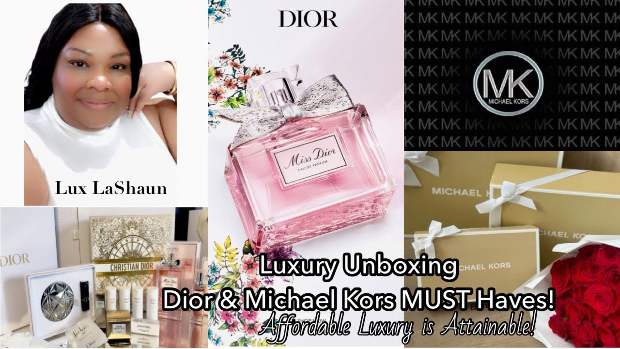 Luxury Unboxing: Dior Fragrances & Michael Kors Must-Haves! Affordable Elegance You Need!