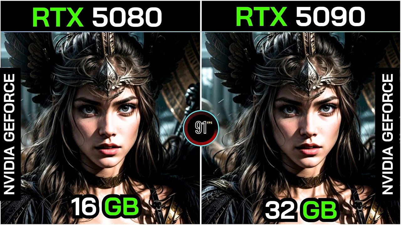 RTX 5080 VS RTX 5090 - TEST IN 19 GAMES 1080P - 2K - 4K