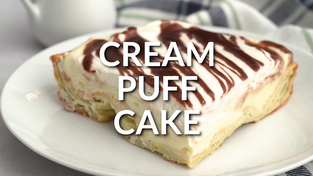 How to Make: CREAM PUFF CAKE