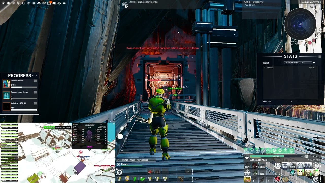 1th beacon 35 ped in Entropia Universe