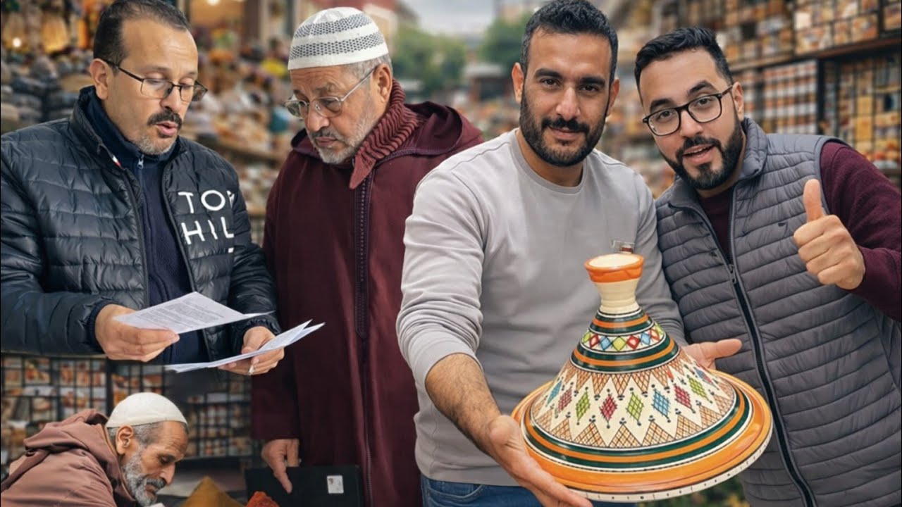بعد سنوات من الإنتظار تجار الناظور يستلمون مفاتيح سوق سوبر مارشي مع جولة أسبوعية في سوق أزغنغان 