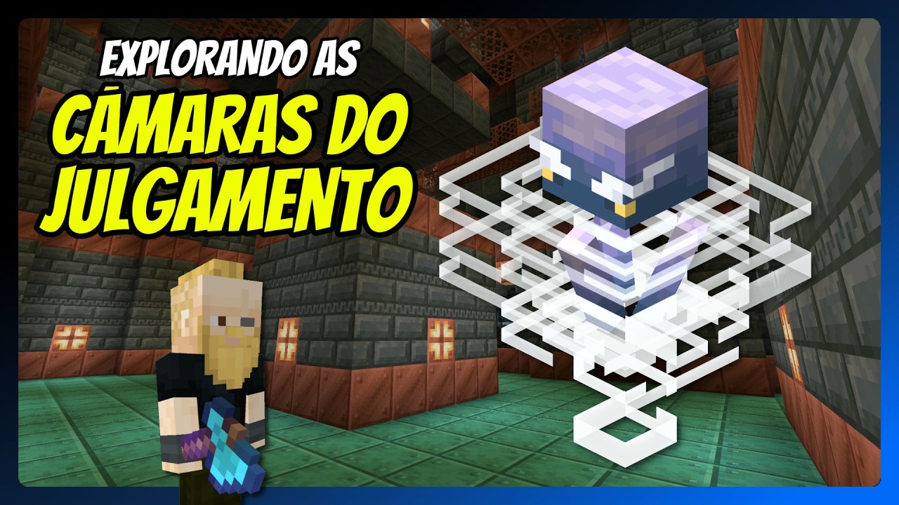 EXPLORANDO UMA CÂMARA DOS DESAFIOS - Minecraft Survival 10