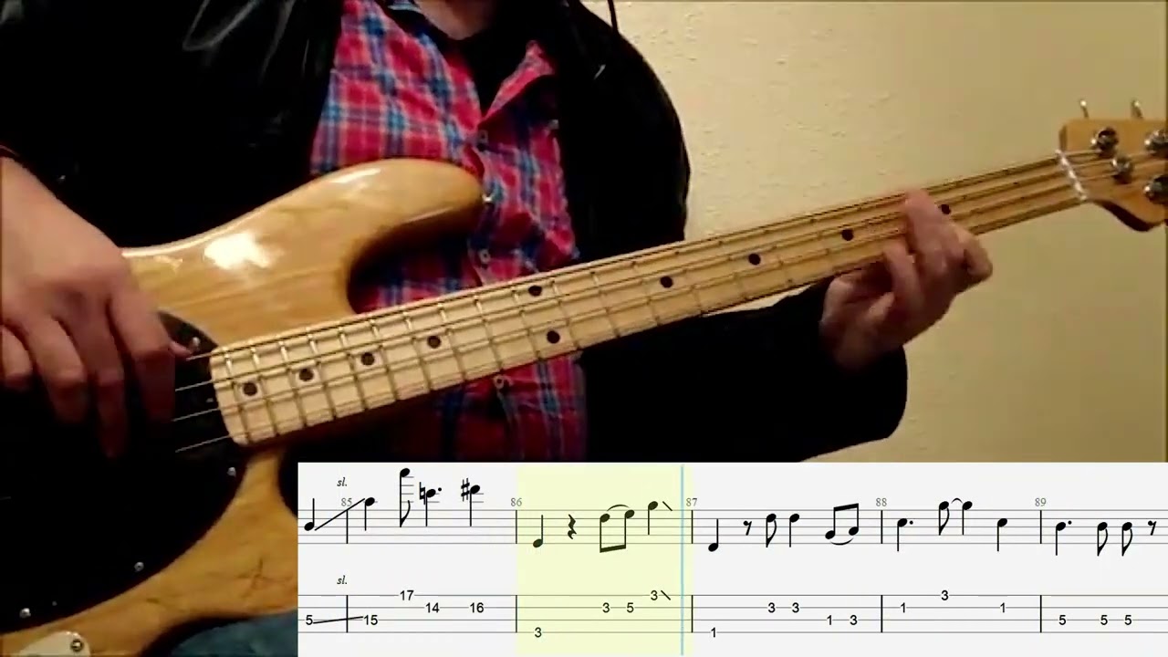 Spandau Ballet -  Only When You Leave Bass Cover with TAB