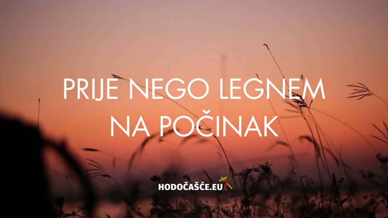 Prije nego Legnem na Počinak