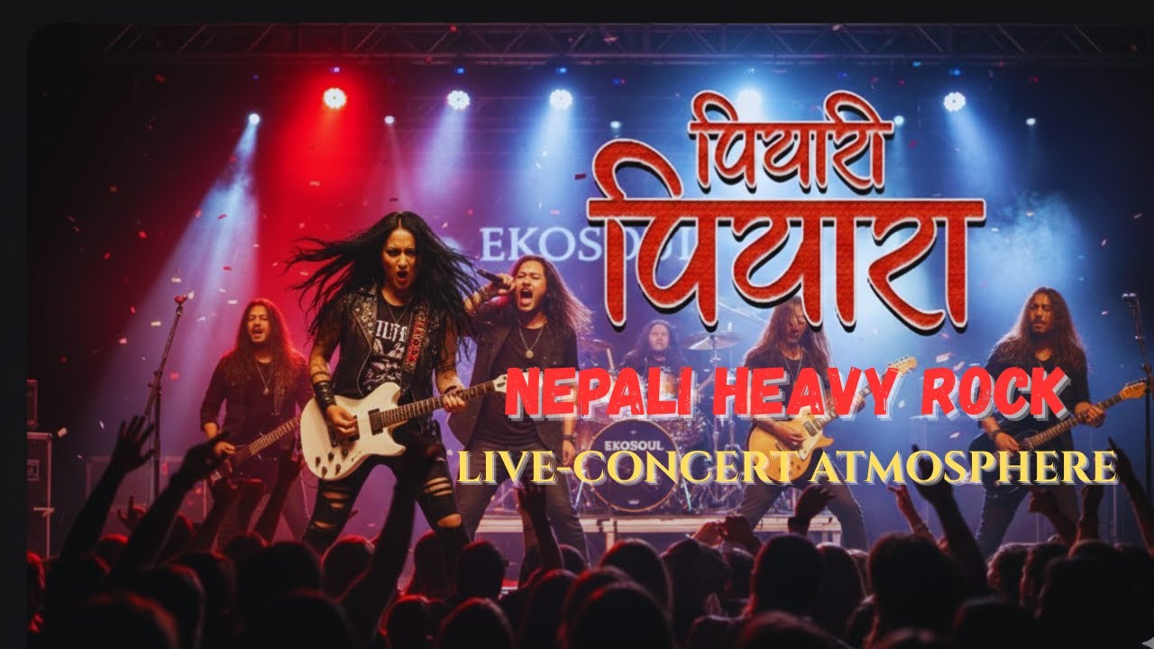🤘 PIYARI PIYARA | The EKOSOUL Fury: Heavy Rock Anthem (Nepali Song Cover ft. VibesNP)