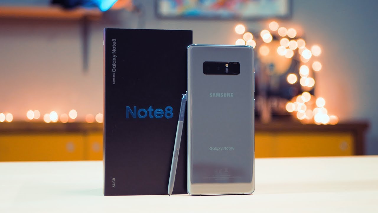 Samsung Galaxy Note 8 Unboxing 4K (Orchid Gray)
