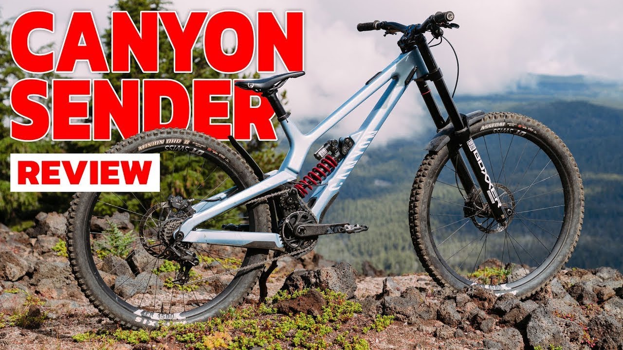 Этот велосипед нас огорчил... Закрытие велопарков - Отзыв о Canyon Sender