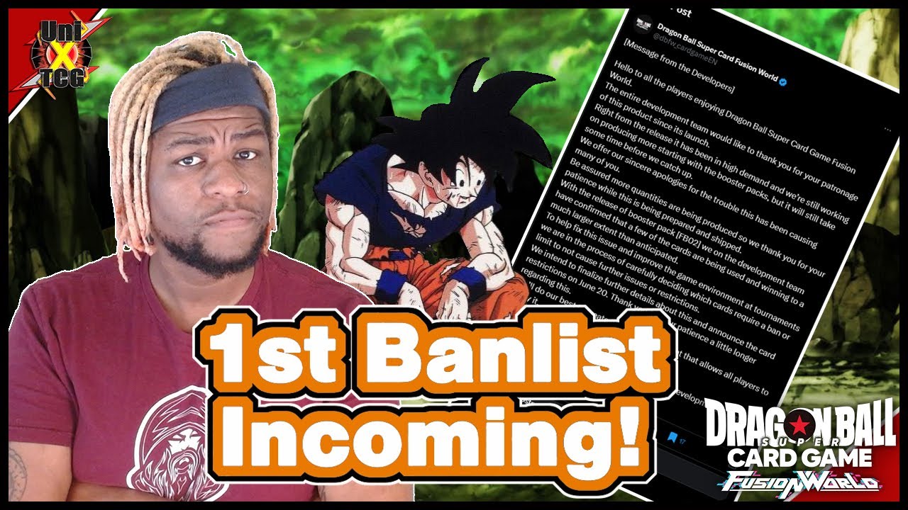 Bandai SPEAKS! 1st Banlist Is On The Way! So Let's Talk About It! Dragon Ball Super Fusion World!