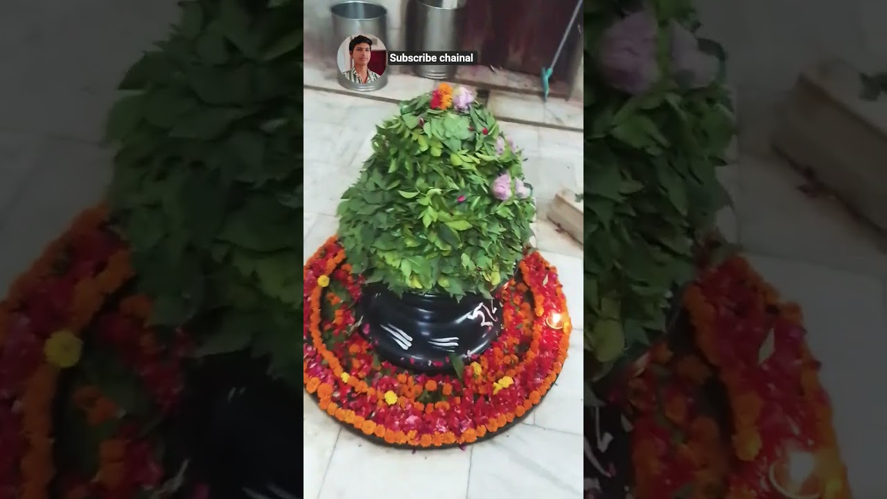shiv mandir me Shiv sahstrarchan #shortsviral #harharmahadev #reels @Aniruddhacharyaji