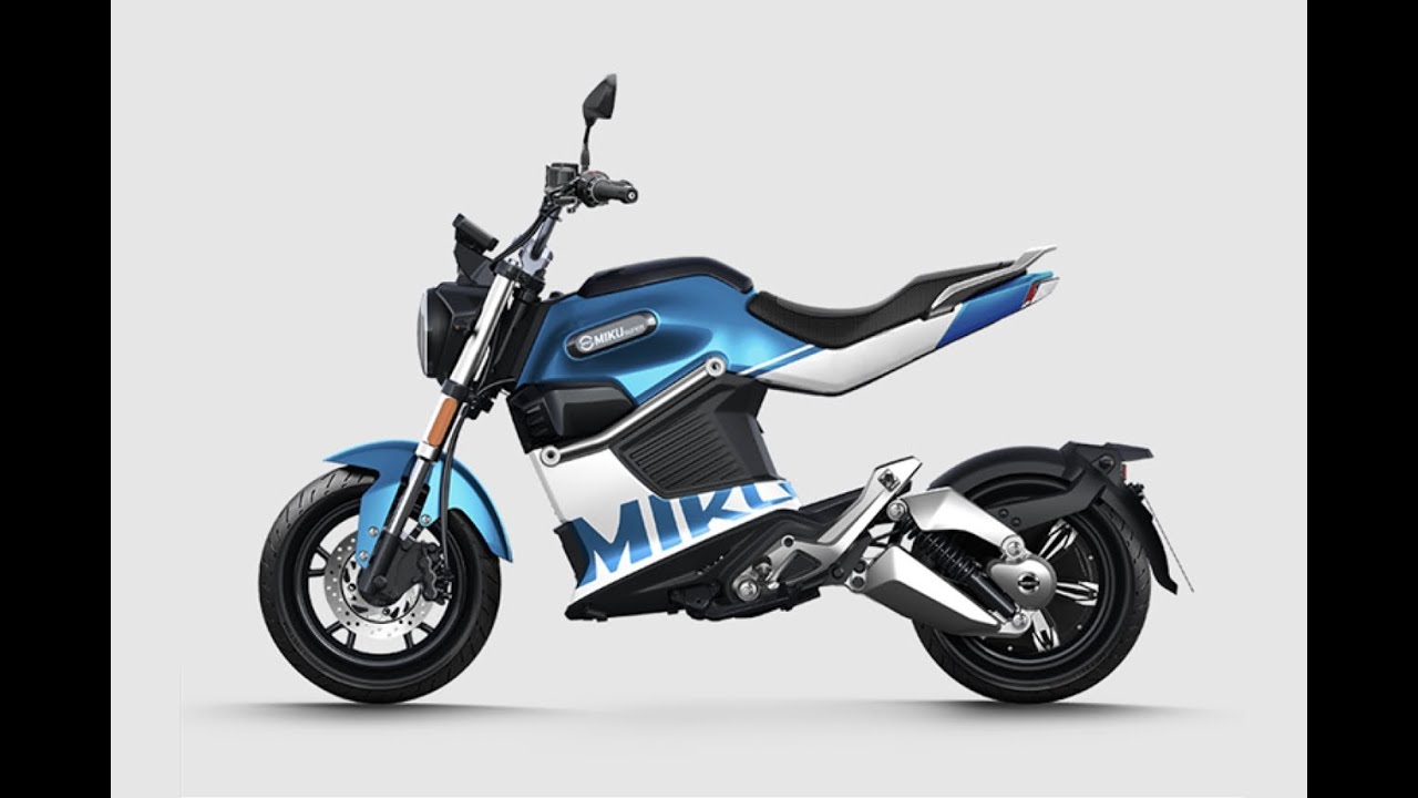 SunRa Miku Super 3kw 50mph Electric Motorcycle Ride Review & Speed Test : Green-Mopeds