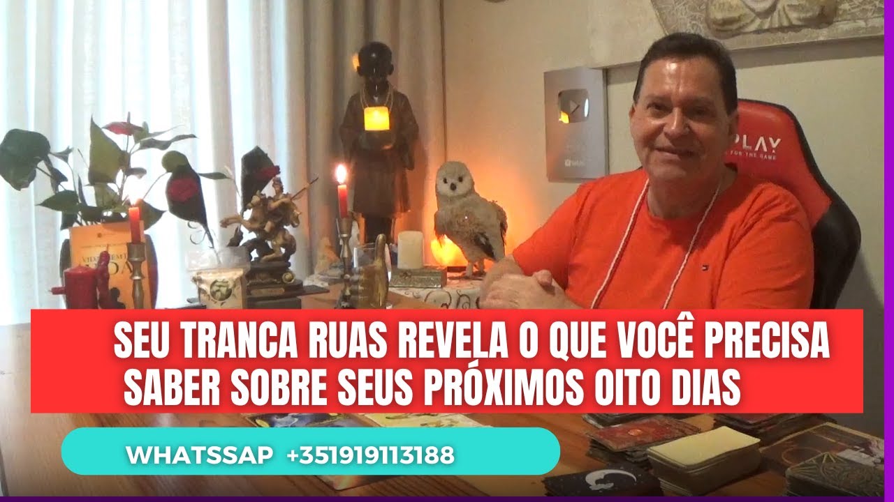 🎩Seu Tranca Ruas revela o que você precisa saber sobre os teus próximos oito dias