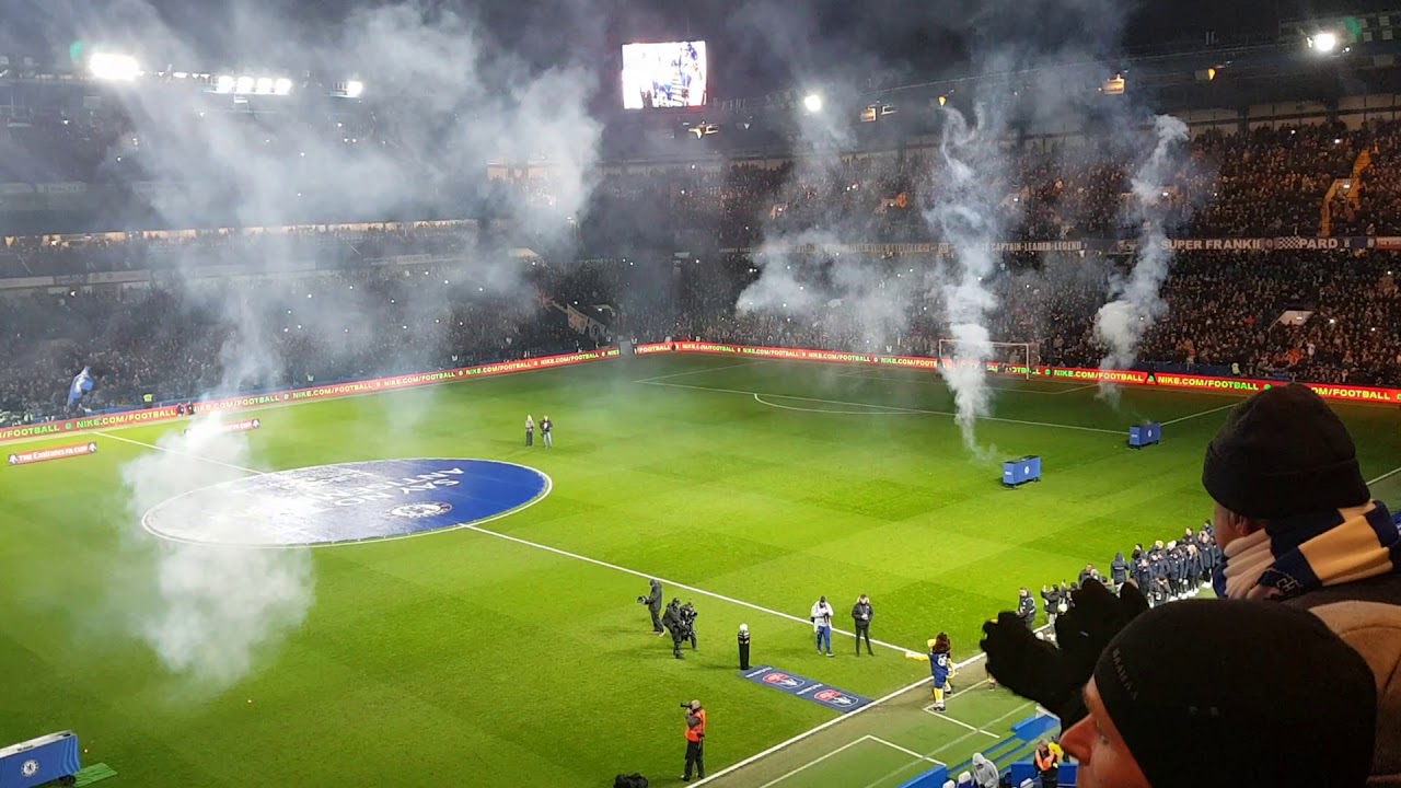 Chelsea entrance at Stamford Bridge - 2019