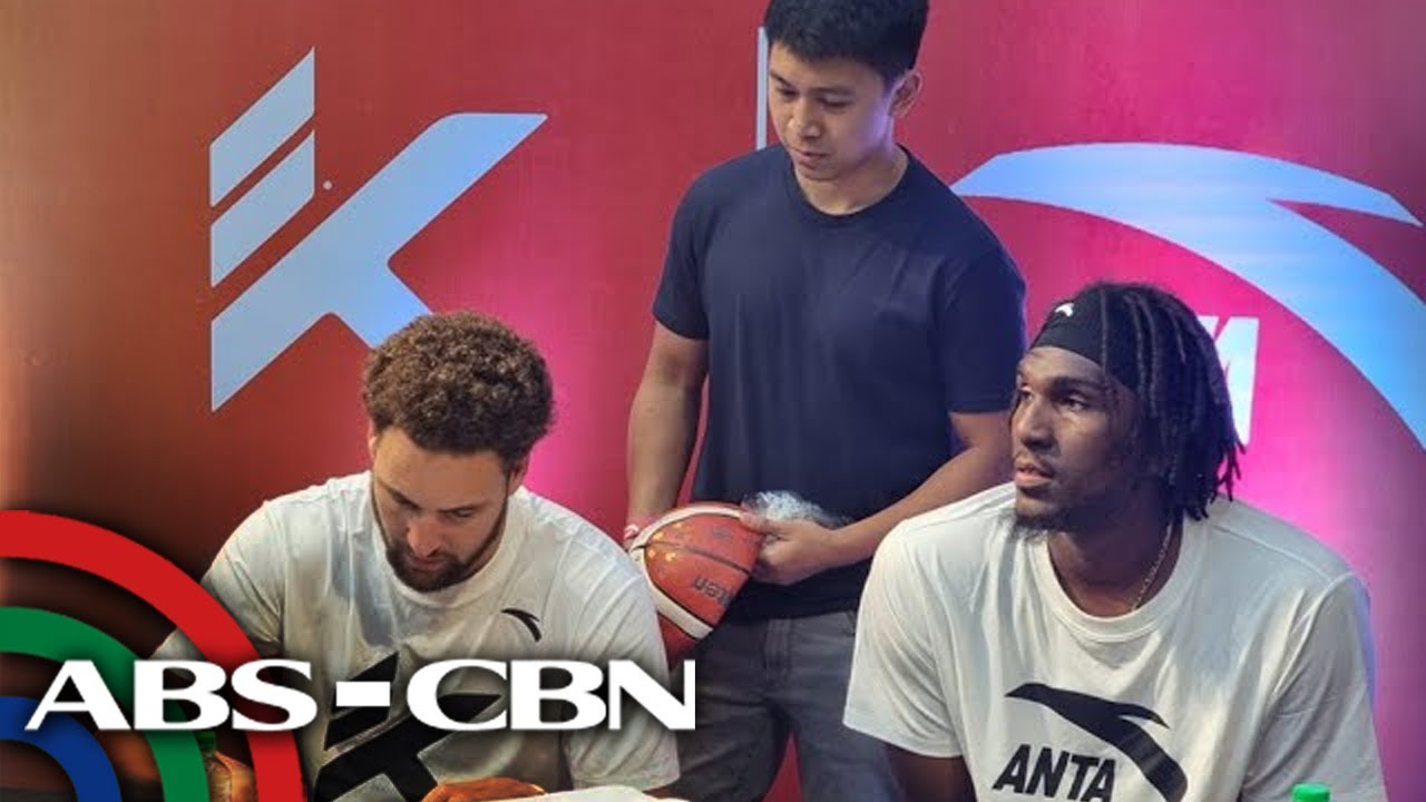 Klay Thompson interacts with fans, joins basketball clinic in PH | ABS-CBN News