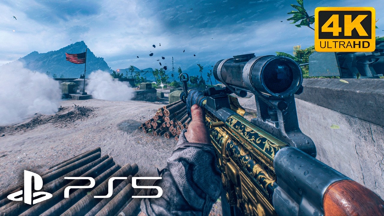 Battlefield 5 (PS5 SLIM) Multiplayer Gameplay (4K ULTRA HD) No Commentary
